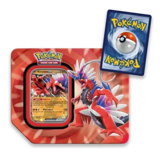 POK EX Paldea Legends Summer 2023 Tin Koradion image {1}