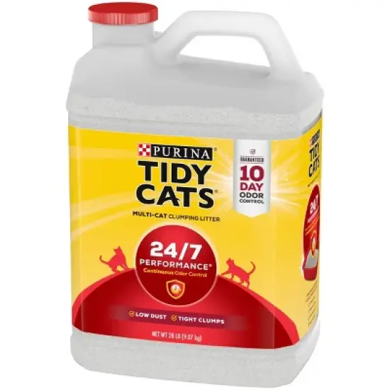 Purina Tidy Cats 24/7 Performance Clumping Cat Litter for Multiple Cats image {4}