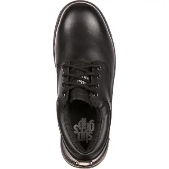 Men's SlipGrips Steel Toe Slip-Resistant Oxford, 5332, Black, Size 8 image {5}