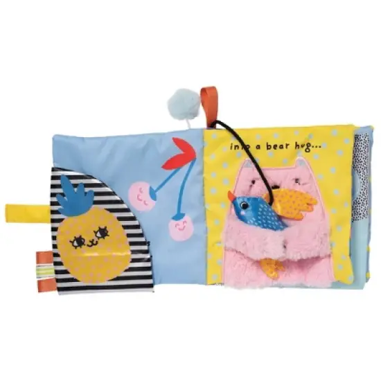 Manhattan Toy Cherry Blossom Days Flutter By Birdie Soft Activity Book for Babies image {7}