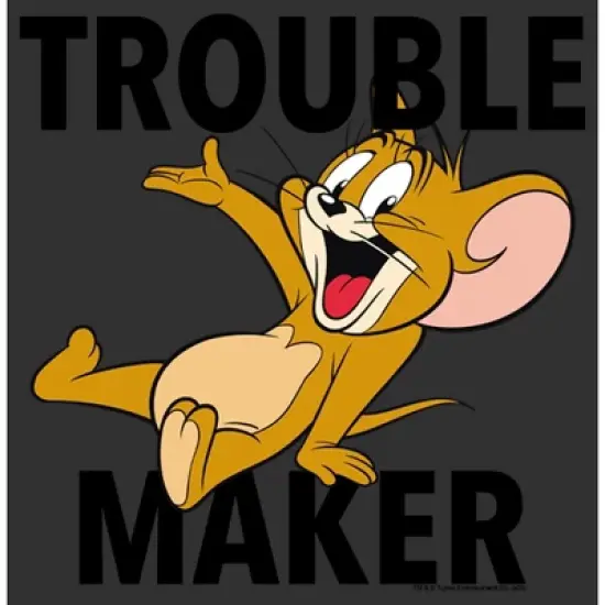 Men's Tom and Jerry Trouble Maker Mouse T-Shirt image {1}
