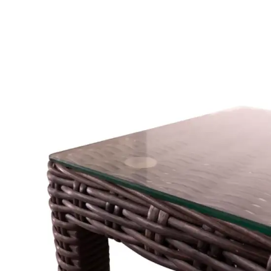 Courtyard Casual Cheshire 5 pc Recline Sectional Set with Swivel Glider and Coffee Table image {3}