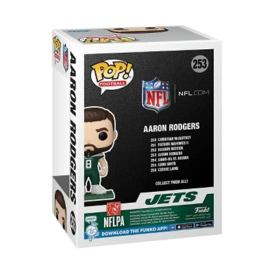 Funko POP! NFL: New York Jets - Aaron Rodgers image {2}