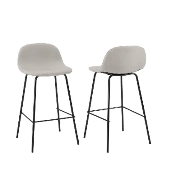 Set of 2 Riley Counter Height Barstools - Crosley image {3}