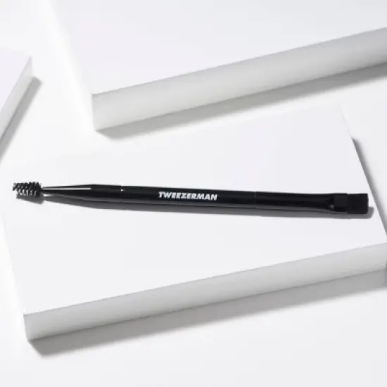 Tweezerman Flat Brow Brush & Spoolie image {3}