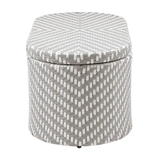 3pc Willa Aluminum & Wicker Patio Conversation Set - miBasics
 image {13}