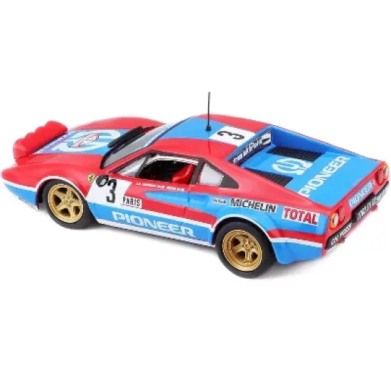 Ferrari 308 GTB #3 J.C. Andruet - Biche Monte Carlo Rally (1982) 1/43 Diecast Model Car by Bburago image {2}