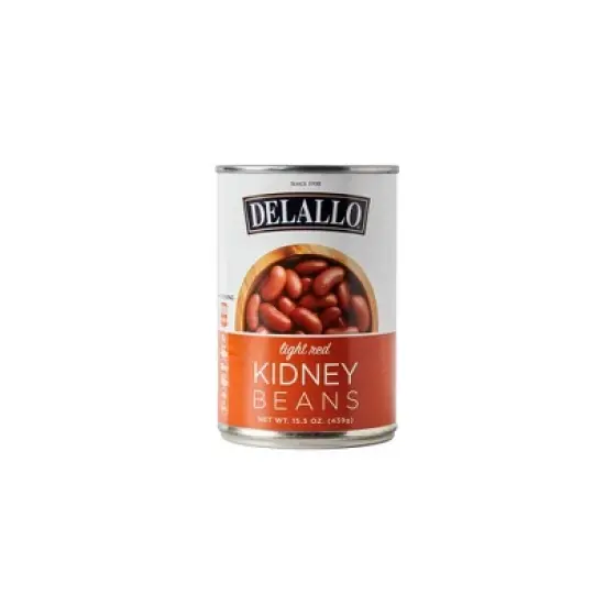 DeLallo Light Red Kidney Beans, 15.5 oz Can, (6 Pack) image {2}
