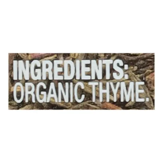 Simply Organic Thyme - Case of 6/.78 oz image {5}