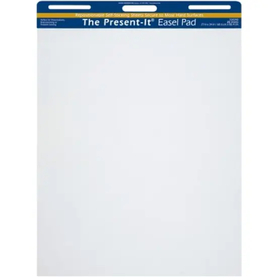 Present-It Recyclable Self-Stick Easel Pad, 27 x 34 Inches, 25 Sheets image {3}