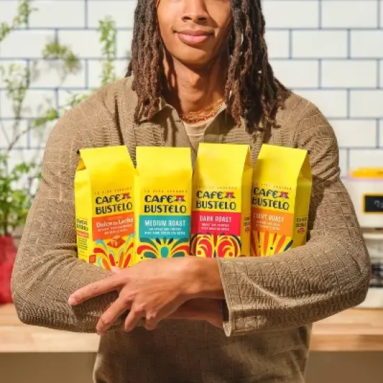 Cafe Bustelo Medium Roast Whole Bean Coffee - 10oz image {5}