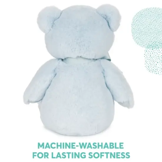 Baby GUND My First Friend Teddy Bear, Blue, Ultra Soft Animal Plush Toy for Babies and Newborns image {5}