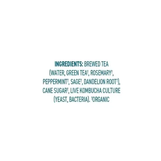 Brew Dr. Kombucha Clear Mind - 12 fl oz Cans/4pk image {5}