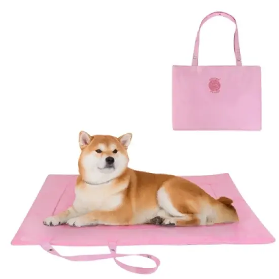 Catalonia Waterproof Dog Mat, Portable Reversible Pet Travel Mat, Pet Cushion Pad with Handle for Small Medium Dogs Cats, Indoor or Outdoor image {7}