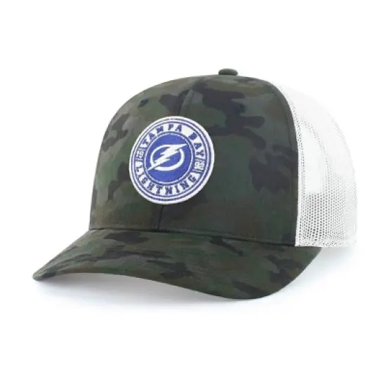 NHL Tampa Bay Lightning Camo Castle Strap Hat image {2}