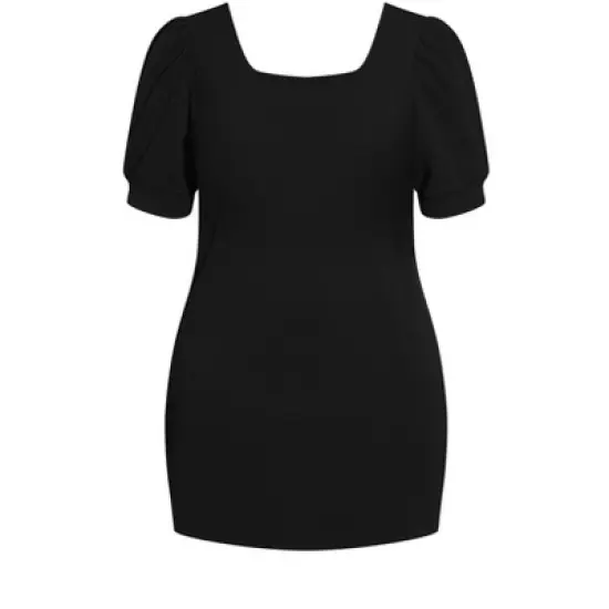 Women's Plus Size Electric Dress - black | CITY CHIC image {3}