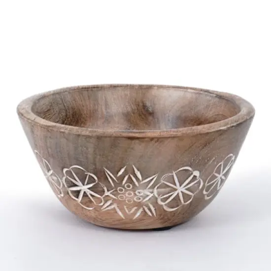 Mela Artisans Suru Valley Mangowood Bowls image {6}