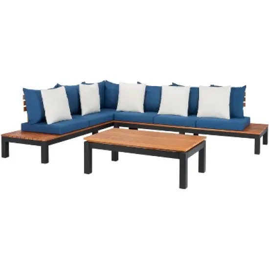 Fristal 3 Pc Living Set - Indoor/Outdoor - PAT7056 - Safavieh image {7}