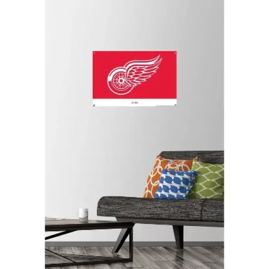 Trends International NHL Detroit Red Wings - Logo 21 Unframed Wall Poster Prints image {1}