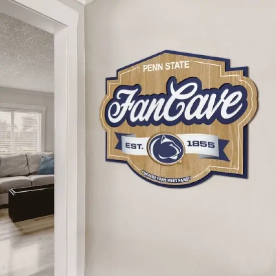 NCAA Penn State Nittany Lions Fan Cave Sign image {2}
