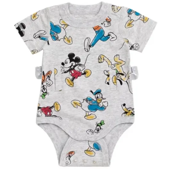 Disney G-Tube Adaptive Baby Bodysuit Mickey Mouse Lion King Winnie the Pooh Pluto Simba Piglet Newborn to Toddler image {8}