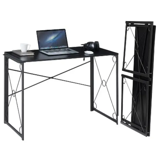VECELO L-shaped Corner Computer Desk Home Office Writing Workstation, 59 inch Gaming Table image {5}