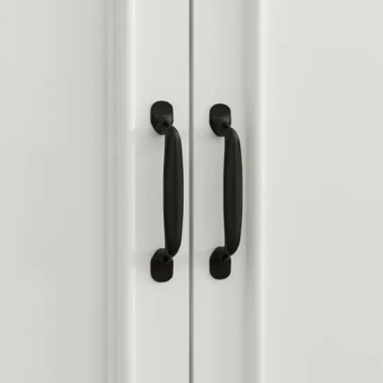 Famapy White Kitchen Cabinet Storage Cabinet: Adjustable Shelves, Mixed Storage, Space - Saving Design Pantry image {9}