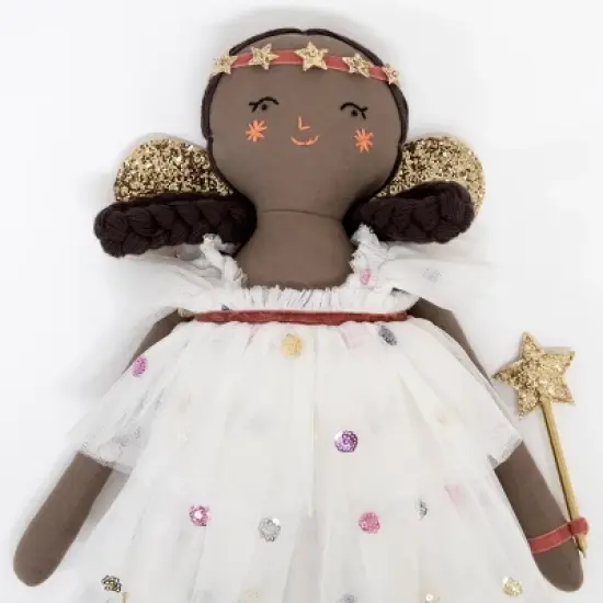Meri Meri Florence Sequin Tulle Angel Doll (Pack of 1) image {1}