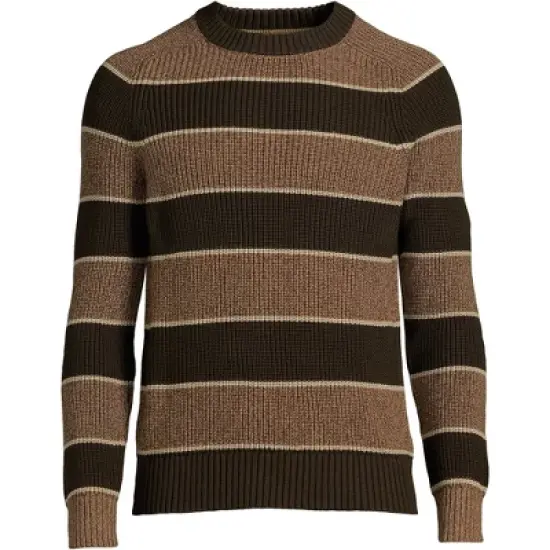 Lands' End Men's Drifter Cotton Crewneck Sweater image {8}
