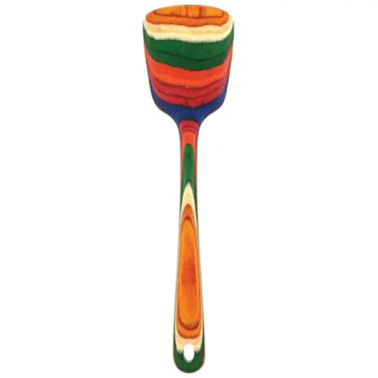 Totally Bamboo Baltique Multicolored Birch Wood Spatula image {1}