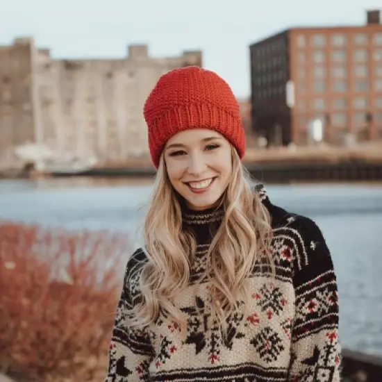 MUK LUKS Men's Cable Cuff Cap image {2}