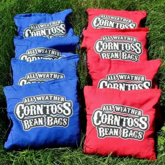 Driveway Games Regulation Size Wood Cornhole Game with All Weather Bean Bag for Storage, Sports, Recreation, and Outdoor Gaming, Natural image {5}