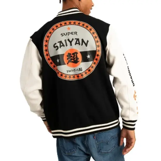 Dragon Ball Adult Unisex Varsity Jacket image {3}