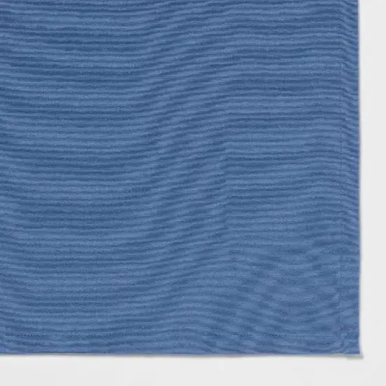 84" x 60" Cotton Tablecloth Blue - Threshold&trade; image {2}