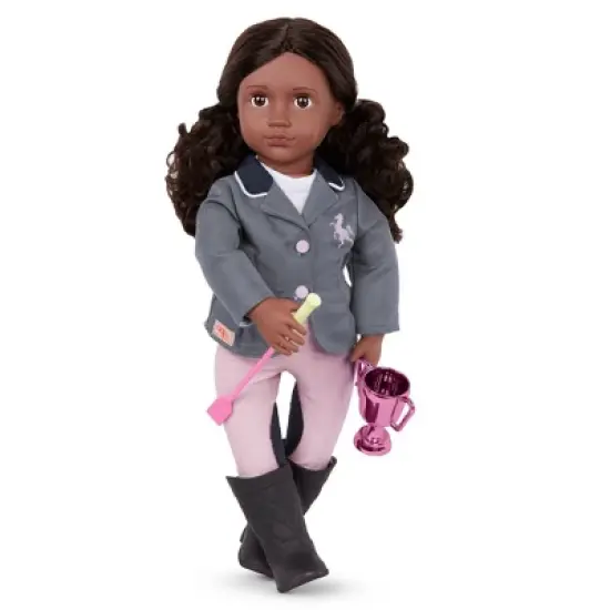 Our Generation Rashida Posable 18" Horseback Riding Doll & Storybook image {3}