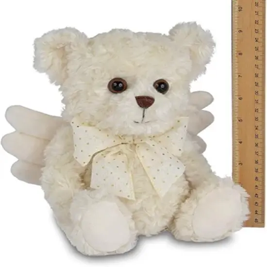 Bearington Peace Plush Stuffed Animal Angel Teddy Bear, 12" image {2}