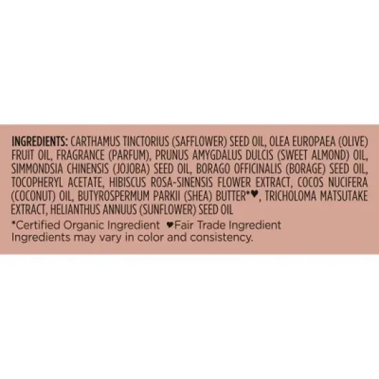 SheaMoisture Coconut and Hibiscus Bath Body and Massage Oil - 8 fl oz image {2}