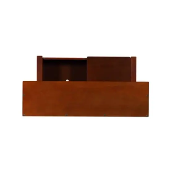 Misson Hall Tree with Storage Bench Walnut - Linon image {8}
