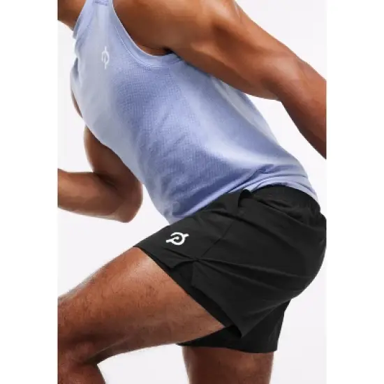 Peloton 5" Men's Lined Training Short, Black image {5}