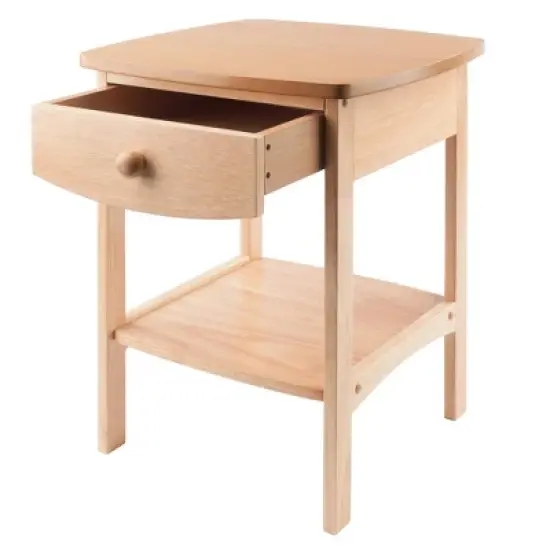 Claire Nightstand Accent Table Natural - Winsome image {1}