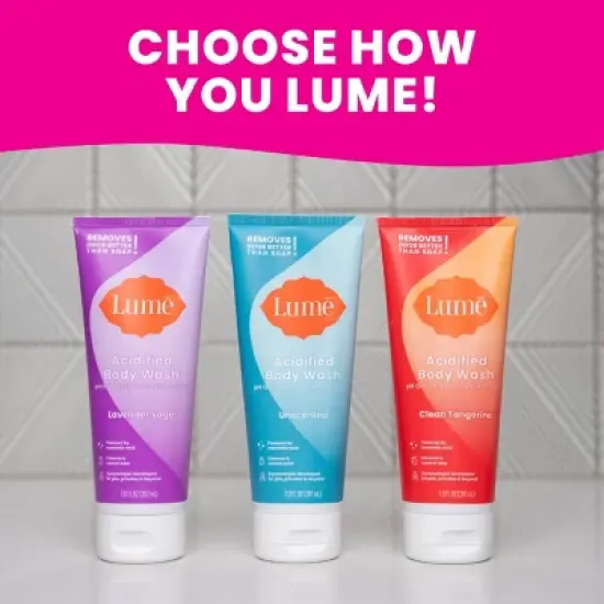 Lume Body Wash - Unscented - 7oz image {8}