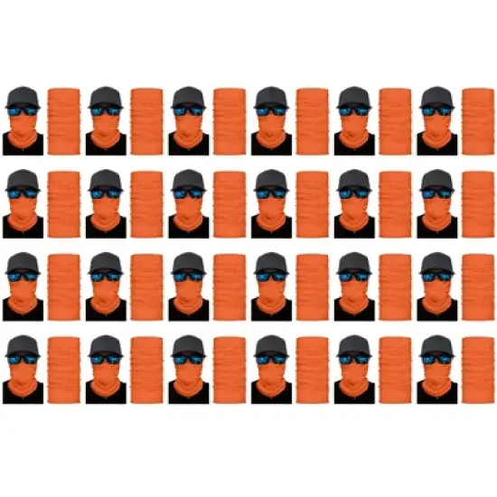 24 Pack Neck Gaiters Bulk Set for Events Teams or Promotional Use image {12}