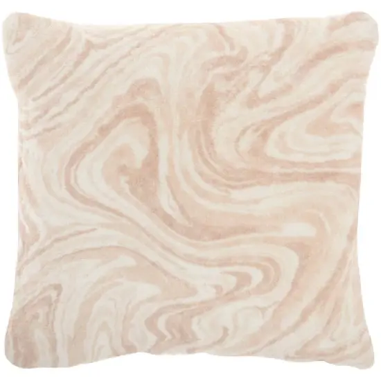 20"x20" Oversize Life Styles Marble Plush Square Throw Pillow - Mina Victory image {6}