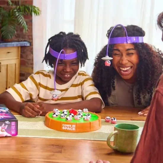 Cows in Space by What Do You Meme?: Educational Electronic Board Game, Animals & Fine Motor Skills, 2 Players image {5}