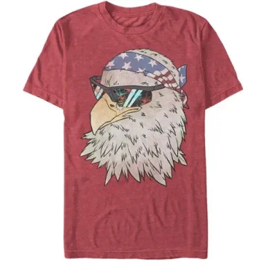 Men's Lost Gods Fourth of July  American Eagle in Bandana T-Shirt image {3}