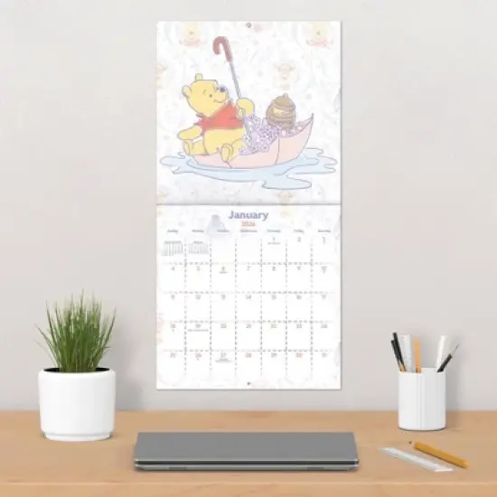 Disney 2026 Winnie The Pooh 12"x12" Wall Calendar image {4}
