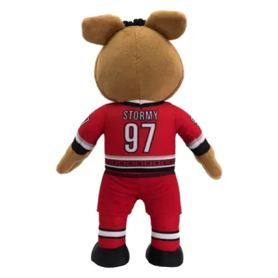 Bleacher Creatures Carolina Hurricanes Stormy Mascot 10" Plush Figure (Red Uniform) image {4}