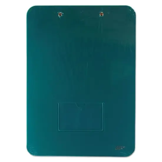 Mobile OPS Unbreakable Recycled Clipboard, 0.25" Clip Capacity, Holds 8.5" x 11" Sheets, Green image {2}