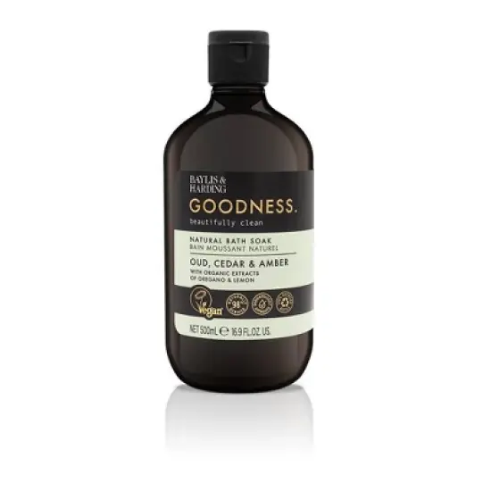Baylis & Harding Goodness Oud Bath Soak - Cedar and Amber - 16.9 fl oz image {6}