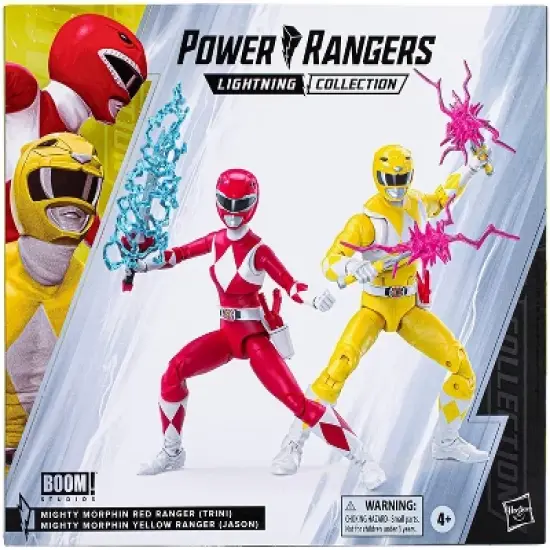 Power Rangers 6 Inch Figure 2 Pack | Swap Yellow and Red Ranger image {3}